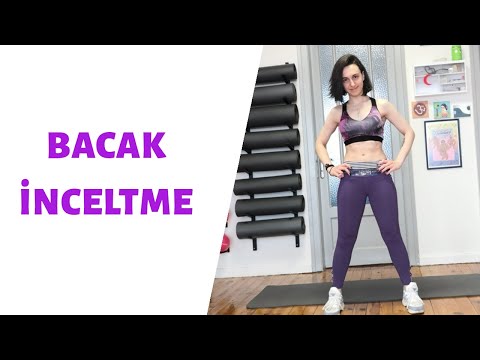 10 Dakikada Bacak İnceltme Antrenmanı