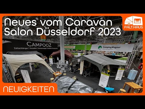 Caravan Salon Düsseldorf 2023: Neue Zeltanhänger & Zubehör-Highlights
