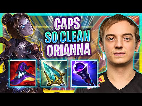 CAPS IS SO CLEAN WITH ORIANNA! | G2 Caps Plays Orianna Mid vs Zed! | Season 2023