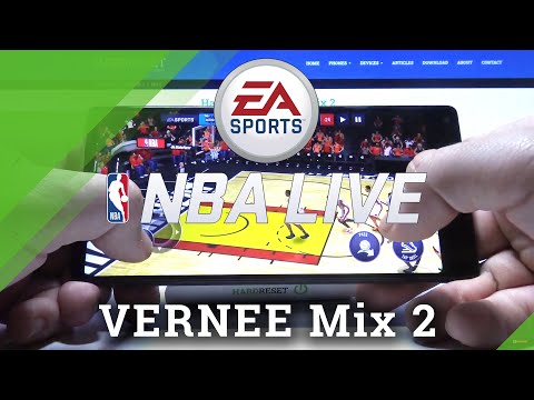 NBA Mobile Performance Checkup on Vernee Mix 2 - Gameplay / Game Test