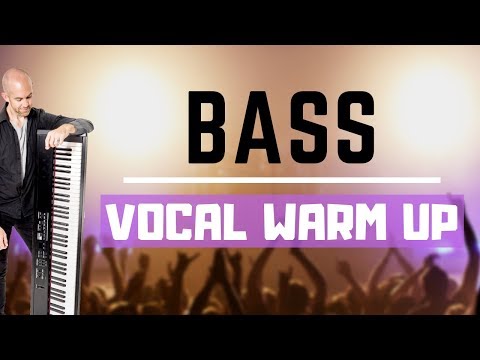 BASS Vocal Warm-Up – Full Vocal Range for Powerful, Deep Notes!