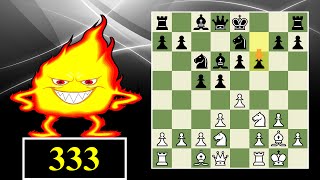 Blitz Chess #333: King&#39;s Indian Attack