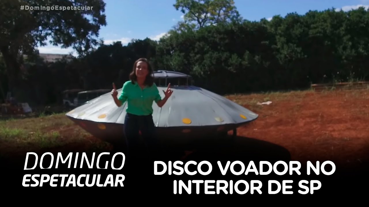 Achamos no Brasil pega carona em disco voador no interior de SP