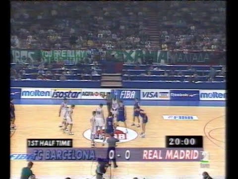 Liga Europea 1995/1996 - Semifinal - FC Barcelona - Real Madrid