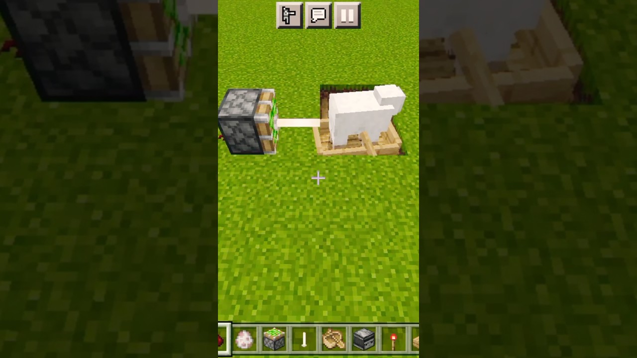 How to make a sheep fricker in Minecraft #shorts #viral #minecraft