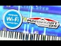 Mario Kart DS - WiFi Menu Piano Tutorial Synthesia