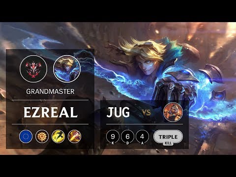 Ezreal Jungle vs Qiyana - EUW Grandmaster Patch 9.13