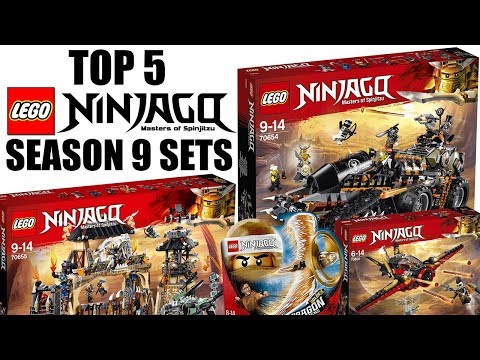 Top 5 LEGO NINJAGO Season 9 Summer 2018 Sets!