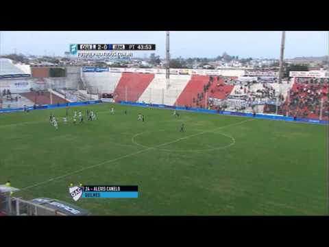 Gol de Canelo. Quilmes 2 - Independiente RM 0. 16vos. de final. Copa Argentina 2015. FPT.