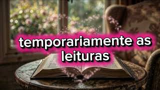 🙏 Aviso Importante  Quezia Está tratamento hospitalar - Leituras da Bíblia Temporariamente Pausadas.