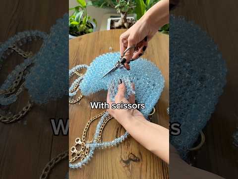 Sorry about my voice, I’m sick.🥹🙏🏻 #beadedbags #diy #bag #craft #handmade