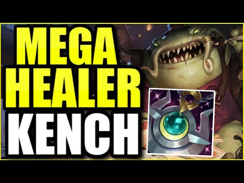 TAHM KENCH IS THE ULTIMATE HEALER TANK WITH THIS MOONSTONE BUILD! - (League of Legends)