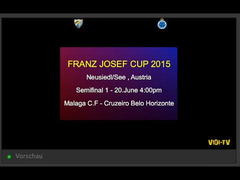 Franz Josef Cup: Semifinale 1: Malaga CF - Cruzeiro Belo Horizonte
