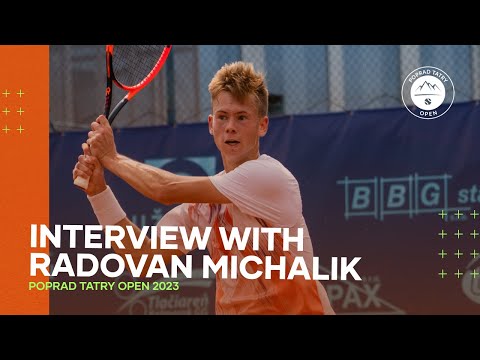 Radovan MICHALIK post-match interview POPRAD TATRY OPEN 2023