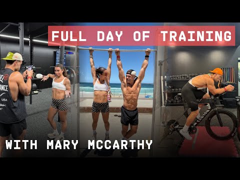 Full Day of Training for My First 70.3 Half Ironman | With Mary Mccarthy