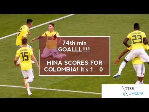 Senegal 0 - 1 Colombia (Russia 2018 World Cup Football Highlights - 46th Match)