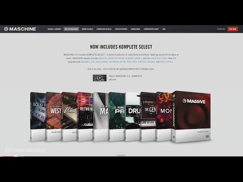 NI MASCHINE 2.3 Update + Free Instruments (Monark, Organs, Piano, Prism, Massive) REVIEW