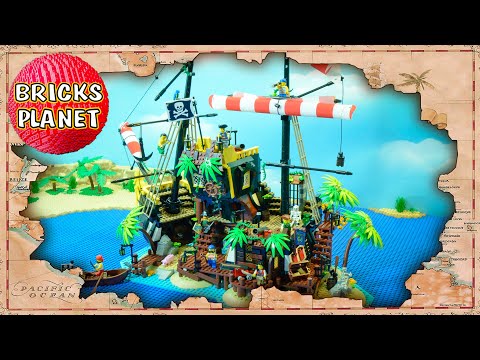 Vidéo LEGO Ideas 21322 : Les pirates de la baie de Barracuda