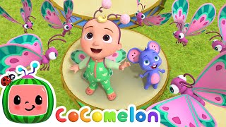 Butterfly Song | CoComelon Animal Time Nursery Rhymes &amp; Songs for Kids