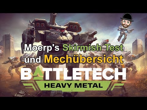 BATTLETECH | Heacy Metal DLC - Mechübersicht und Skirmish Test
