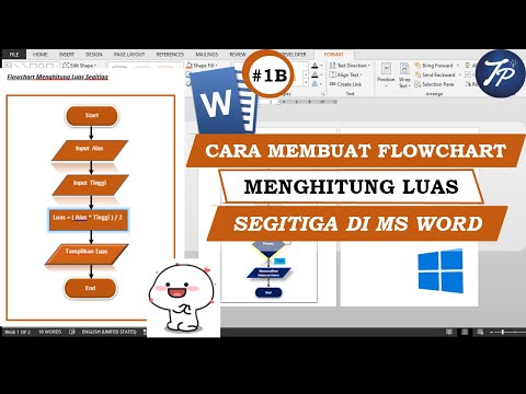 Tutorial Flowchart : Cara Membuat Flowchart di Word || Desain Flowchart di Ms Word