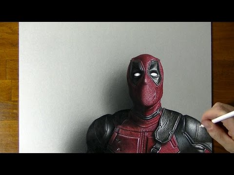 Nghệ thuật vẽ Deadpool 3D