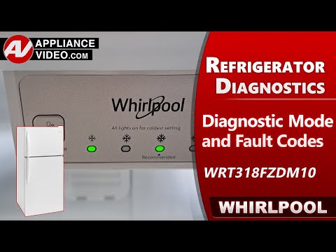 Whirlpool Refrigerator troubleshooting, diagnostics, and error codes by Factory Technician