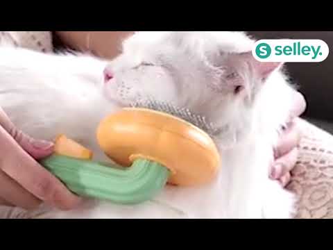 Beste selbst reinigende Haustier-Bürste für Hund und Katze - selley.de