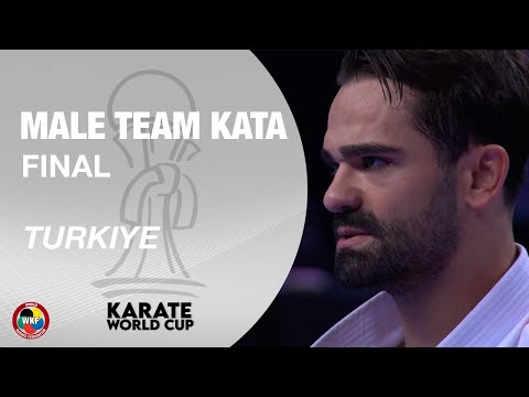 TÜRKIYE MALE TEAM KATA | FINAL | KARATE WORLD CUP 2024 | WORLD KARATE FEDERATION