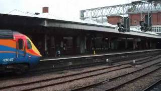 preview picture of video 'East Midlands Trains Class 43 HST at Nottingham 30/05/2011'