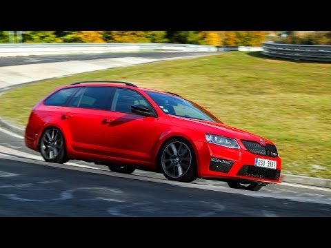 Skoda Octavia Combi RS TDI 2013 - Nordschleife BTG lap in traffic