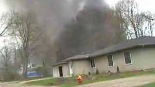 preview picture of video 'Wally and I ditch work to see a house fire'