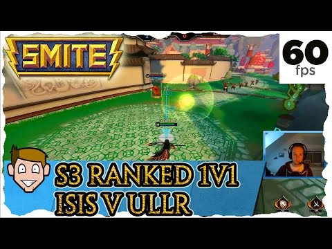 ISIS v ULLR SMITE S3 1v1 Ranked Duel Gameplay | German / Deutsch 2016 | #176