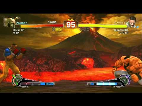 SSF4 with friends: i hate zangief