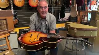 Video thumbnail for A 1959 Gibson ES 125 (and a great '50s Gibson Les Paul amp) by williesguitars