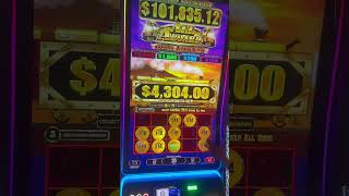 MAXI JACKPOT HIT! All Aboard Slot Machine BIG WIN!