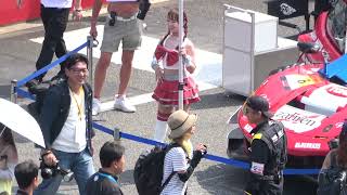 2024 SUPER GT Rd.4 FUJI #6 城戸ひなの TONEモタスポギャルズ 決勝日グリッドウォーク レースクイーン 4K