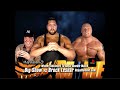 Story Of Big Show Vs Brock Lesnar Royal Rumble 2003