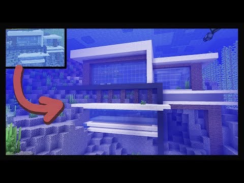 INSANE Underwater House Build! | Minecraft 1.13