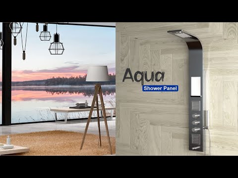 Aqua Matte Shower Panel