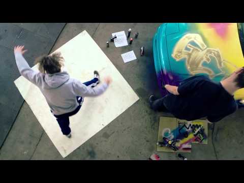 Raazyph - Get Up & Get Down (scratch by DJ Ma(c)h-all) MUSIC VIDEO