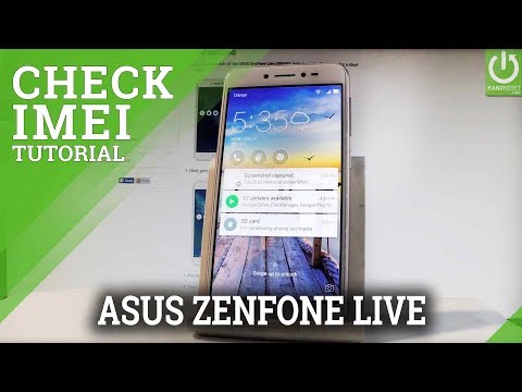 How to Check IMEI Number on ASUS ZenFone Live - IMEI Info