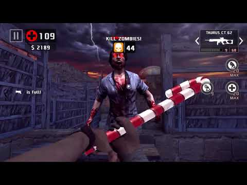 Dead Trigger 2: Christmas Weapons - Santa`s Balls Launcher / Candy Cane - MK10 - Gameplay HD