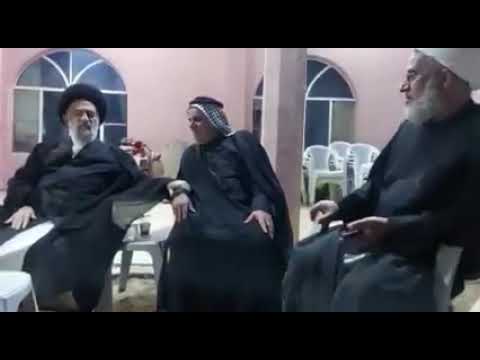 ⁣زيارة السيد هادي المدرسي لاحد المواكب الحسينية في كربلاء المقدسة ١٤٤٥هــ