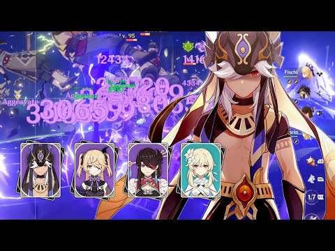 C2 Cyno Mono Electro Aggravate - 3.1 Spyral Abyss Floor 12 First Half Gameplay