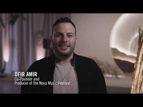 Ofir Amir: Nova Music Festival Co-Founder at Nova Music Festival Exhibition Toronto