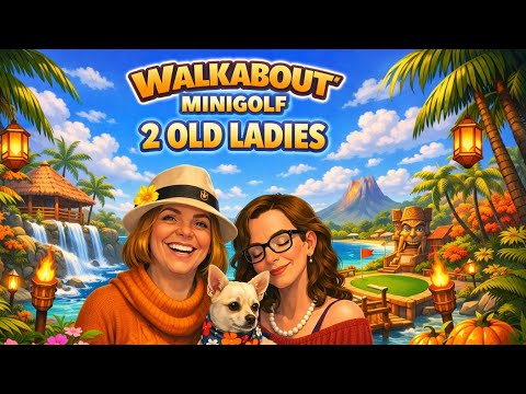 2 Old Ladies & Vickie Take on El Dorado Mini Golf VR! ⛳😂