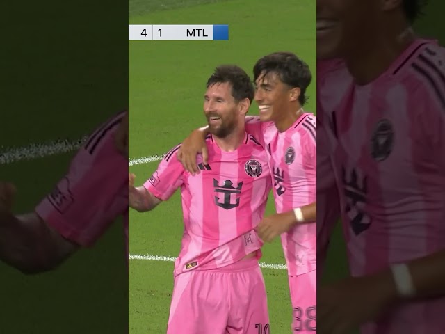 Messi Has HISTORIC Night 🐐 #goat #messi #goal #intermiami #mls