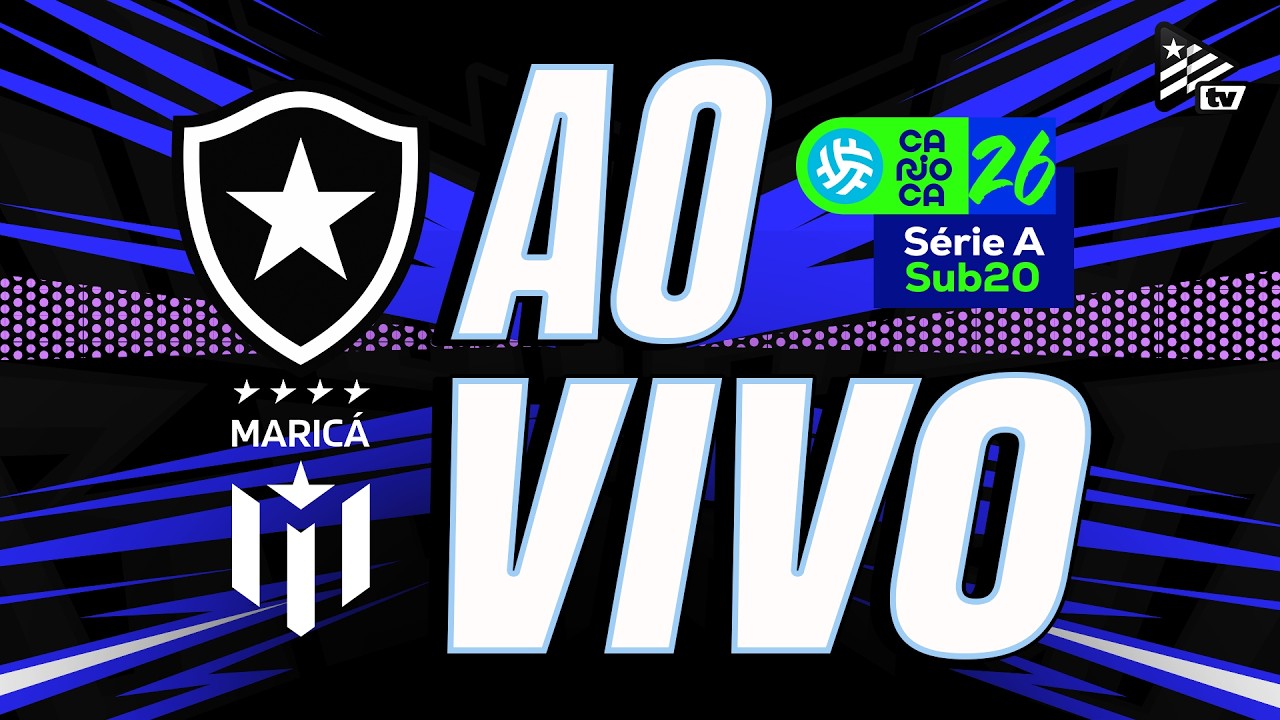 Assista AO VIVO: Botafogo recebe o Maricá pelo Campeonato Carioca Sub-20