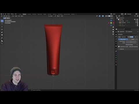 Cosmetic Tube in Blender | Daily CGI | Day 56